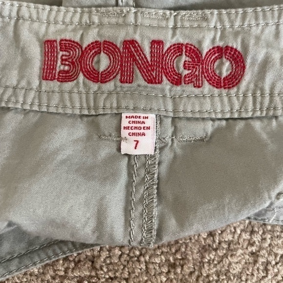 Bongo Grey Shorts size 7 - Picture 5 of 6